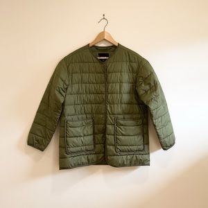 Everlane - Army green Renew Channel liner jacket